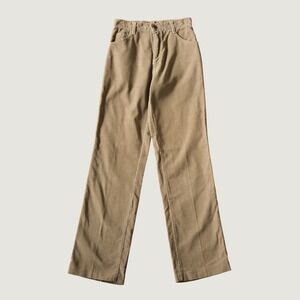 Foxtails Corduroy Pants Tan High Waisted Cotton Blend Vintage Aesthetic Size 8